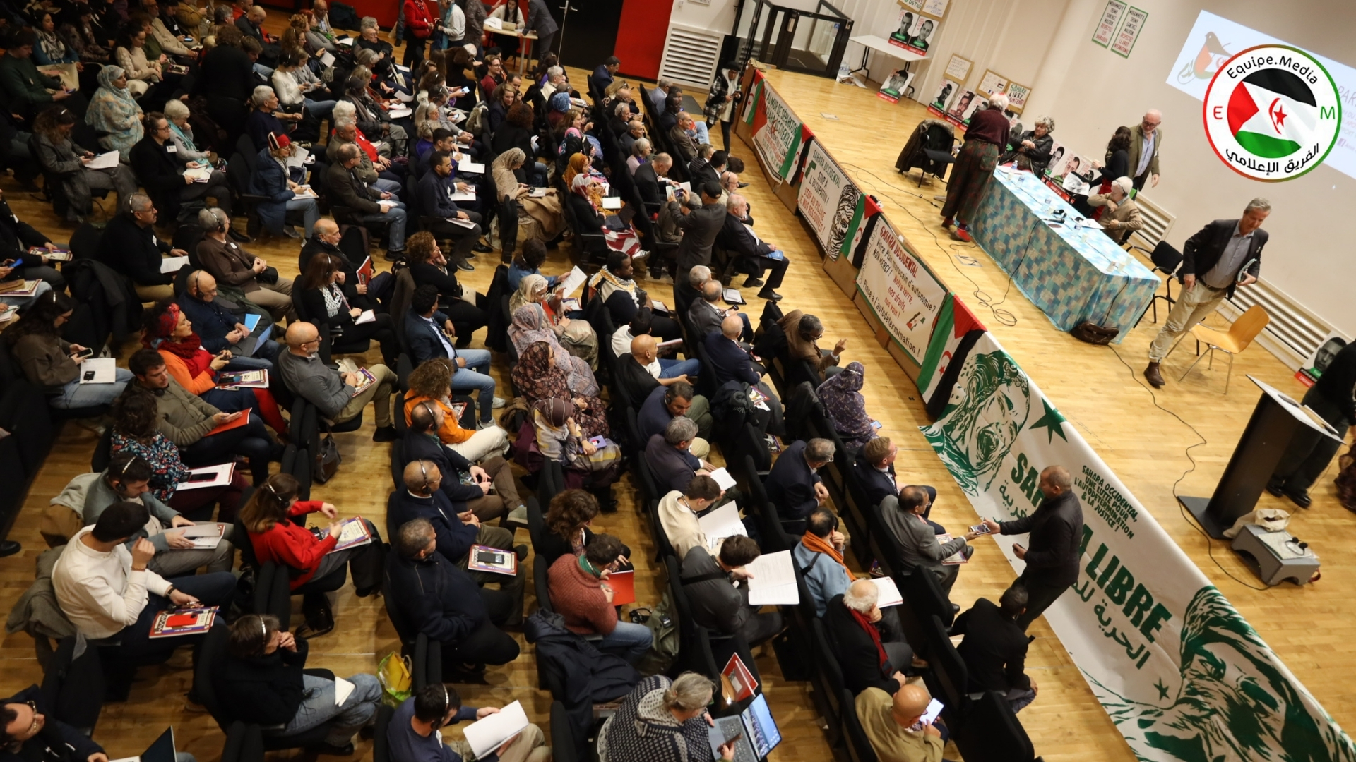 ايكوكو يختتم مؤتمره الـ49 في باريس و يطالببإنهاء الاحتلال المغربي و يأكد على تقرير المصير