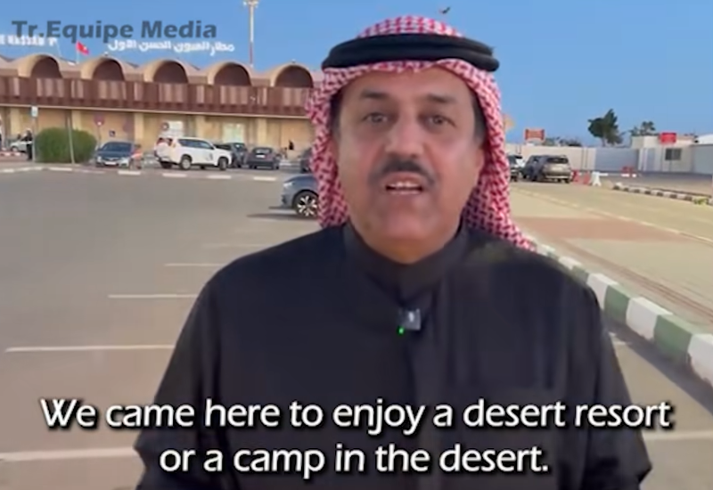 تصريح لسائح خليجي يسلط الضوء على ازدواجية المعايير المغربية بشأن الخيام الصحراوية