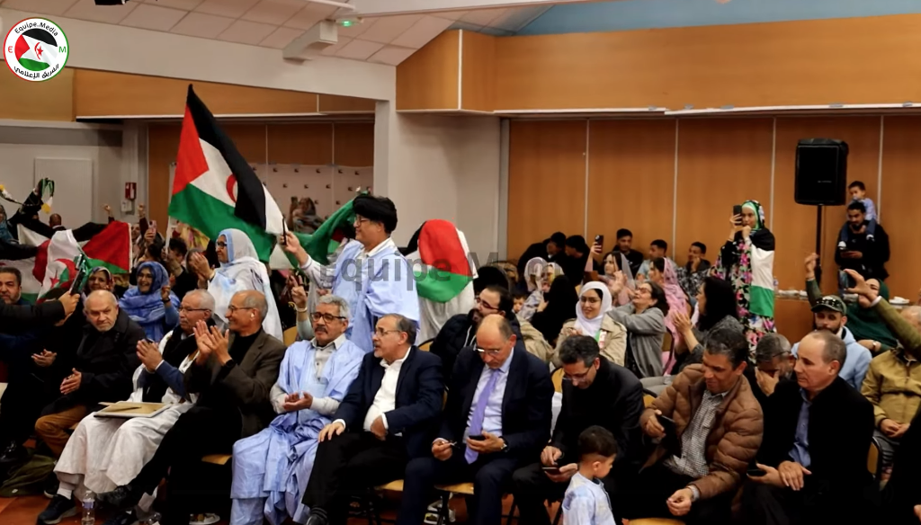 لقطات من احتفال تخليدا للذكرى الـ53 لتأسيس الجبهة الشعبية لتحرير الساقية الحمراء ووادي الذهب الذي نظمته جمعية الصحراويين بفرنسا